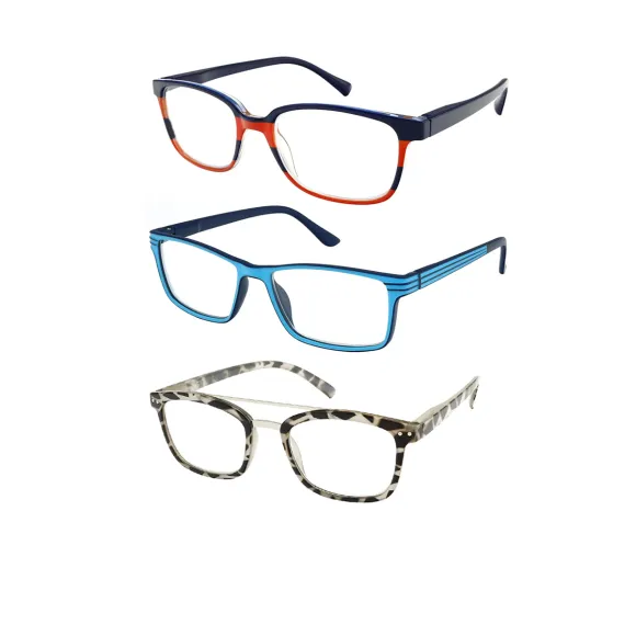 rectangle multicolor reading glasses